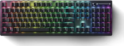 Zdjęcie produktu dla Klawiatura Razer DeathStalker V2 Pro Clicky Optical Switch Purple Czarna