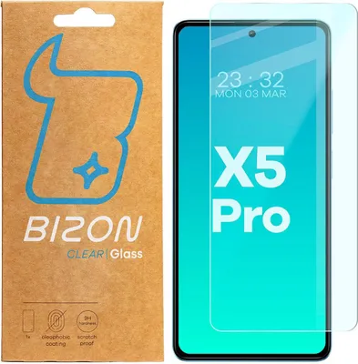 Produktbild von Szkło hartowane Bizon Glass Clear 2 do Poco X5 Pro