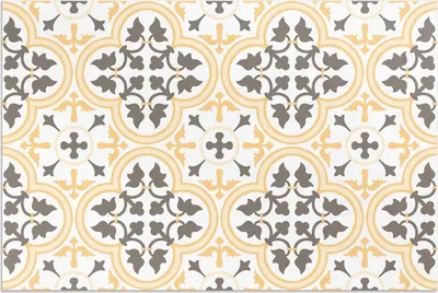 Produktbild von Portugiesische Fliesen im Sommerstil – Vinylteppich – 150x225 cm – Outdoor Teppich – Terrasse – Wetterfest – Modern