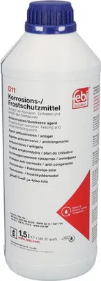 Produktbild von FEBI BILSTEIN Kühlmittel Kühlerfrostschutz 1,5L Blau Antifreeze Konzentrat G11