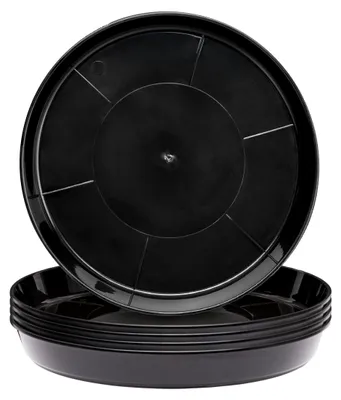Produktbild von Set mit 5 runden Pflanzschalen, Durchmesser 45 cm, für Blumentöpfe