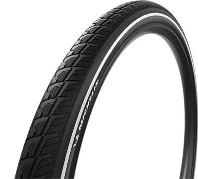 Image de Michelin City Touring 29'' X 2.00 Pneu urbain rigide Argent 29'' x 2.00 Argent 29'' x 2.00