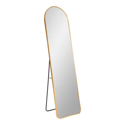 Image de House Collection Miroir sur pied 40 x 150 cm Nessa Gold