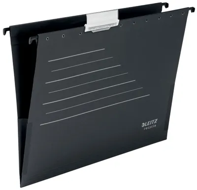 Produktbild von Leitz 19220095, A4, Schwarz, Karton, 80 g/m², 150 Blätter, 348 mm