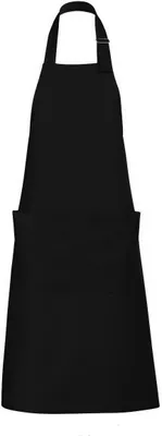 Produktbild von SOLS Unisex Gala Gastro-Schürze, lang PC421 (Einheitsgröße) (Schwarz)