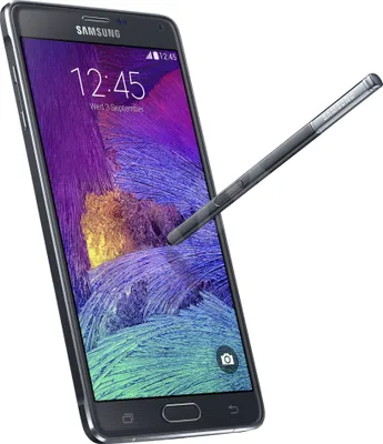 Produktbild von Samsung SM-N910F Galaxy Note 4 - Charcoal Black (ohne Simlock) in neutraler Verpackung