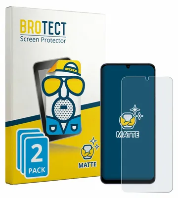 Produktbild von 2x BROTECT Schutzfolie für Vivo Y6t Displayschutz Displayschutzfolie Folie Matt Entspiegelungsfolie