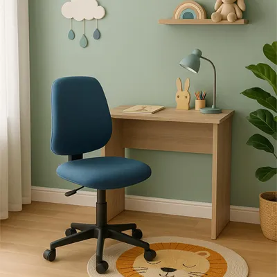 Produktbild von Schreibtisch ULVIK - Einfach - Eiche Sonoma - Breite 80 cm, Höhe 75 cm, Tiefe 50 cm