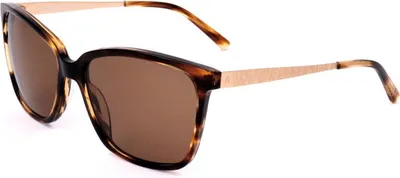 Produktbild von Rodenstock R3298 Havana, gold 57/16/135 Damen Sonnenbrillen