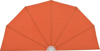 Obrázek produktu pro vidaXL Skládací terasový boční ventilátor Terracotta Red 160 cm