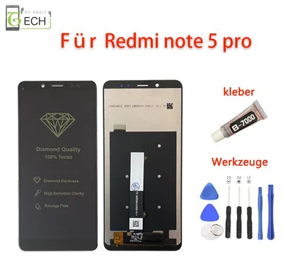 Produktbild von Für Xiaomi Redmi Note 5 / 5 Pro LCD Display Bildschirm Touch Screen + Werkzeuge