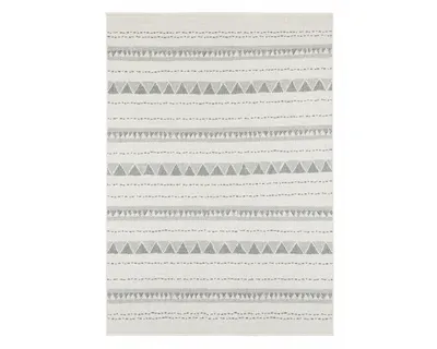 Zdjęcie produktu dla Dywan na taras 120x170cm, kremowo zielony dwustronny, sznurkowy