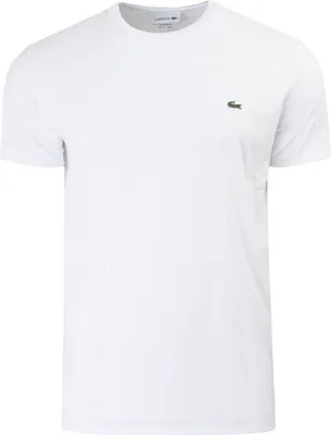 Obrázok produktu pre Lacoste Pánske športové tričko - TH6709, Farba:Biela, Textil:S