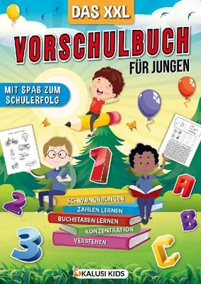 Produktbild von Das XXL Vorschulbuch für Jungen