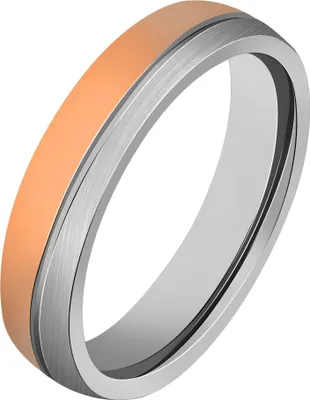 Produktbild von Akzent Herren-Partnerring, Edelstahl, bicolor
