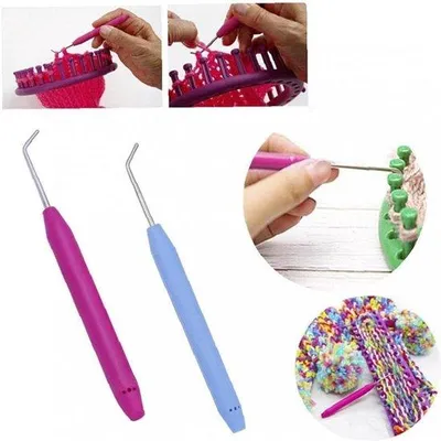 Produktbild von Famanu Stricknadeln mit Gummigriff - 2 Stück