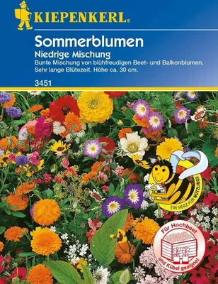 Produktbild von Sommerblumen Mix - Niedrige Mischung