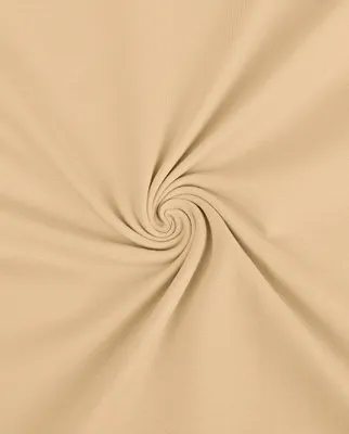 Produktbild von Bambus Jersey KOALA 2 Beige 0,5 m, Uni Meterware, 210 g/m²