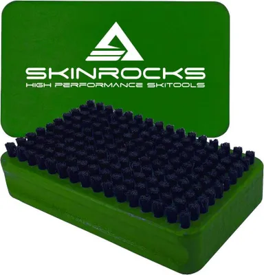 Produktbild von SkinRocks Ski Belagsbürste BaseBrush Rosshaar Wachsbürste Bürste gruen