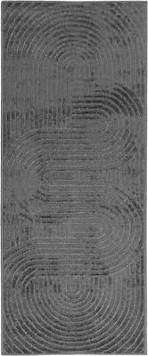 Produktbild von vidaXL Bereichsteppiche PALMERAS Anthrazit 200 x 80 cm Polyester