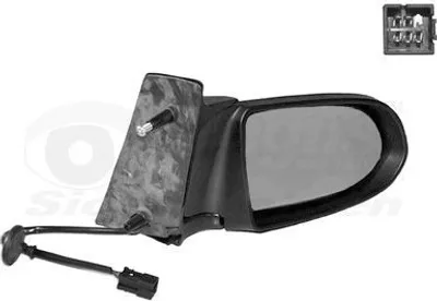 Immagine prodotto di VAN WEZEL 3790808 Specchietto esterno Specchietto laterale destro per OPEL Zafira A (T98) Convesso Riscaldato Primerizzato