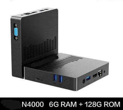 Obrázok produktu pre Kompaktný počítač Intel N4000 s 6 GB RAM, 128 GB, dual-band Wi-Fi a Bluetooth