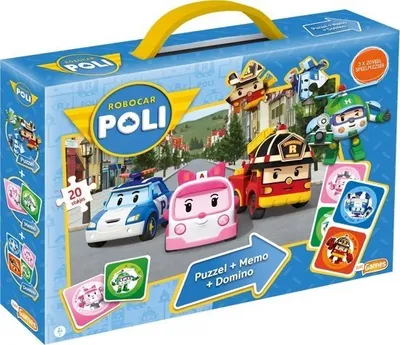 Produktbild von spielschachtel Robocar Poli3-teilig