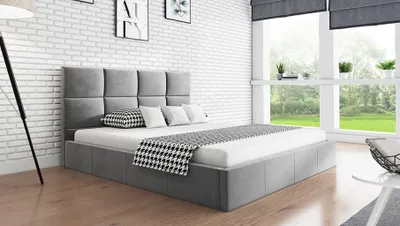 Produktbild von AX LIVING Bett 180x200 – Silino I Eleganz Funktionalität vereint JS90
