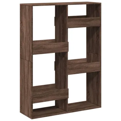 Produktbild von vidaXL Bücherregal Braun Eichen-Optik 100x33x135 cm Holzwerkstoff