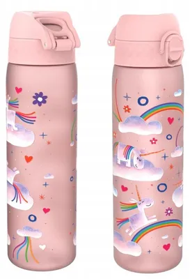 Produktbild von ION8 Trinkflasche 500 ml, rosa Einhorn
