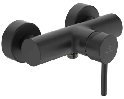 Zdjęcie produktu dla Ideal Standard bateria natryskowa Ceraline natynkowa BC200XG czarna (jedwabista czerń)
