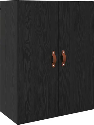 Immagine prodotto di Armadietto a muro Rovere Nero 69,5 x 34 x 90 cm