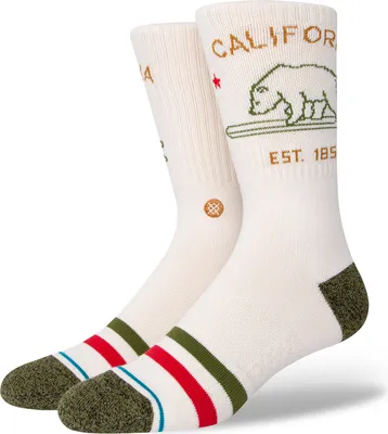 Image de Stance Chaussettes CALIFORNIA REPUBLIC 2, Taille:L, Coleurs:off white