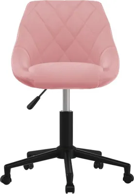 Produktbild von vidaXL Esszimmerstuhl Drehbar Rosa Samt