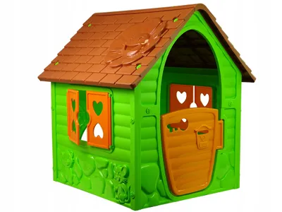 Produktbild von Gartenspielhaus für Kinder 456 Grün
