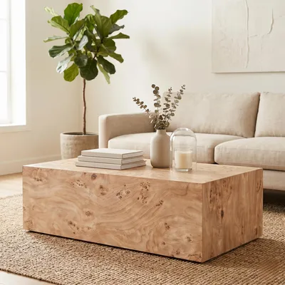 Produktbild von Minimalistischer Couchtisch Holzoptik, vielseitig, Stabile Konstruktion, pflegeleichte Oberfläche