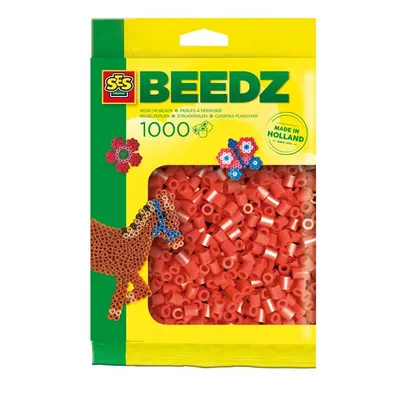 Produktbild von Koraliki do prasowanek czerwone 1000 szt.
