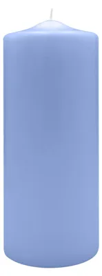 Produktbild von Spitzkopf Stumpen Kerzen Flieder 25 x Ø 9 cm, 6 Stück