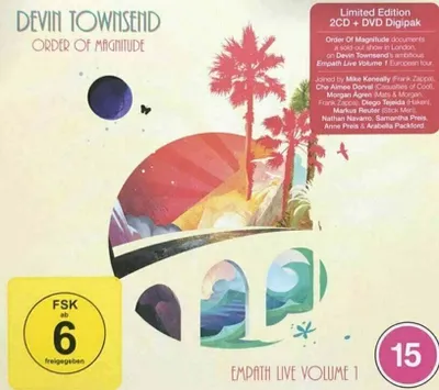 Immagine prodotto di Devin Townsend - Order Of Magnitude - Empath Live Volume 1 (2 CD + DVD)