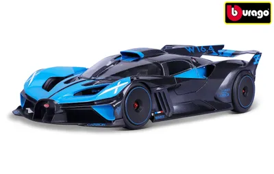 Zdjęcie produktu dla Bburago 1:18 TOP Bugatti Bolide niebieski/czarny