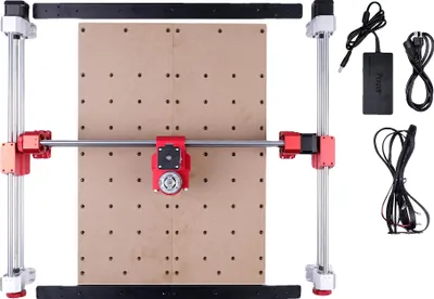 Obrázok produktu pre CNC frézka, všestranná funkcia gravírovania, robustná hliníková konštrukcia, CNC400, CNC400