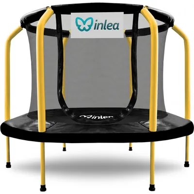 Obrázok produktu pre INLEA ULTIMATE Jump Trampolína 150 cm s vnútornou ochrannou sieťou - čierna