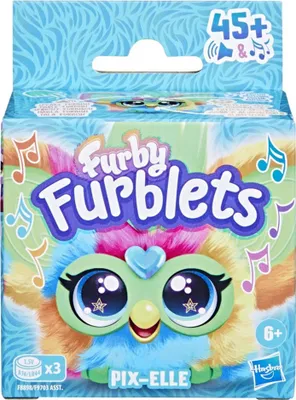 Produktbild von Furby Furblet Pix-Elle, Cartoon-Figur, 6 Jahr(e), Interaktiv, Mit Ton, A76