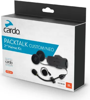 Obrázek produktu pro Cardo Audiokit Packtalk Neo, Custom 2nd Helmet Kit mit JBL
