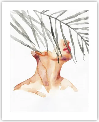 Produktbild von Poster - Poster ohne Rahmen - Gesicht Körper Mann - 40x50 cm - Wand Bild - Wanddeko - Wandbilder - Kunstposter - Wandposter - Bilder - Kunstdruck - Wanddekoration - Wandbild - P2XPA40x50-5171