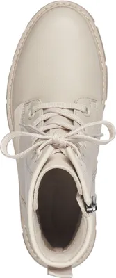 Image de Marco Tozzi Femmes confort Vegan boots à lacets Bottes doublées 2-25282-41 Cream