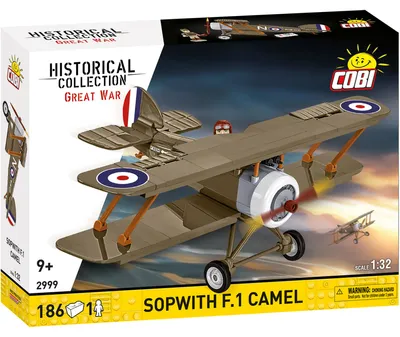 Imagen del producto de Cobi 2999 - 1/32 - Colección Histórica - Sopwith F.1 Camel - Nuevo