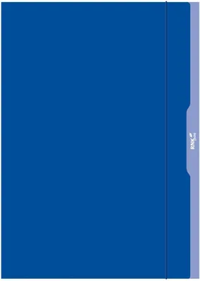 Produktbild von Zeichenmappe A3 Karton 350g/qm Gummizug blau Packung mit 3 Stück