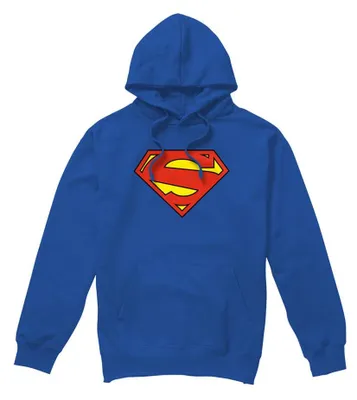 Immagine prodotto di Felpa con cappuccio Superman - "New 52", unisex, per uomo/donna, modello TV41046 (taglia L), colore blu reale