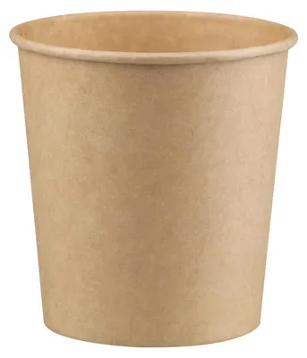 Produktbild von 50x Suppenbehälter Suppenbecher aus Kraftpapier braun 26oz 750ml